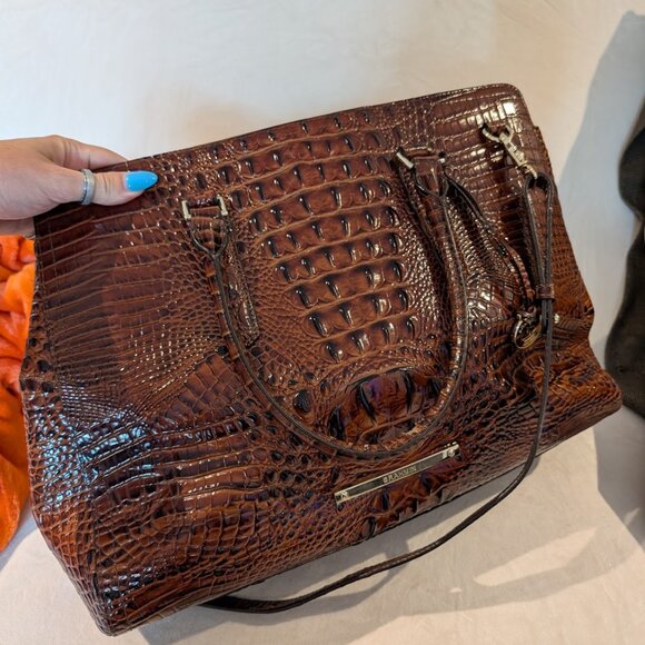 Brahmin Purse brown - Small Finley - Picture 5 of 11